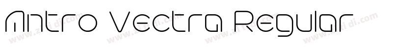 Antro Vectra Regular字体转换 Antro Vectra Regular字体转换